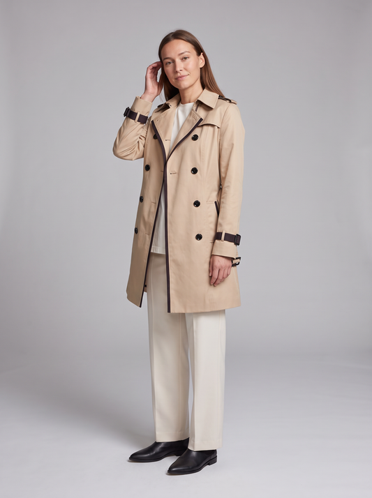 Belted Trench Coat – Victoire by Maravesse (2)
