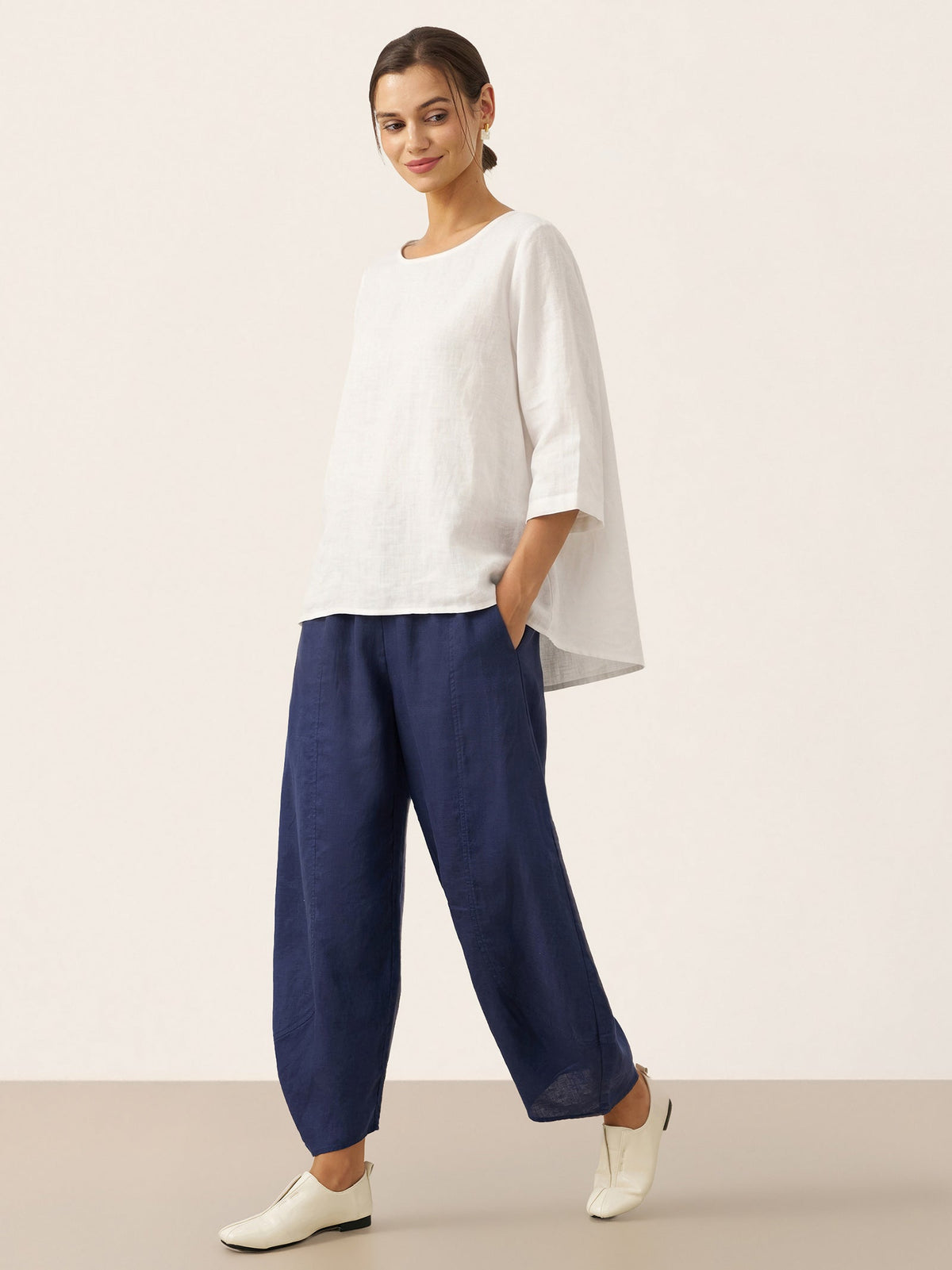 Linen Blouse – Mirabel by Maravesse (41)
