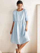 Marguerite | Linen Midi Dress for Holidays