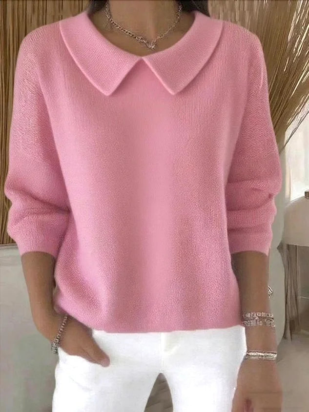 Timeless Jumper in Pink – Georgiana by Maravesse