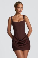 Runa | Hourglass Mini Dress for Date Night