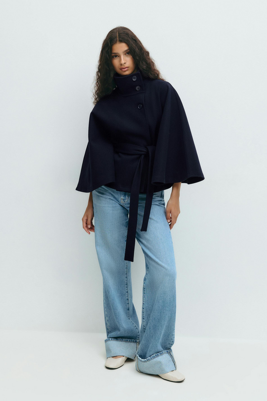 Belted Cape – Juliette by Maravesse (2)