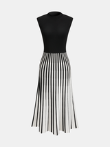 Odette | Striped Midi Dress