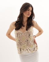 Margaux | Embellished Embellished Top