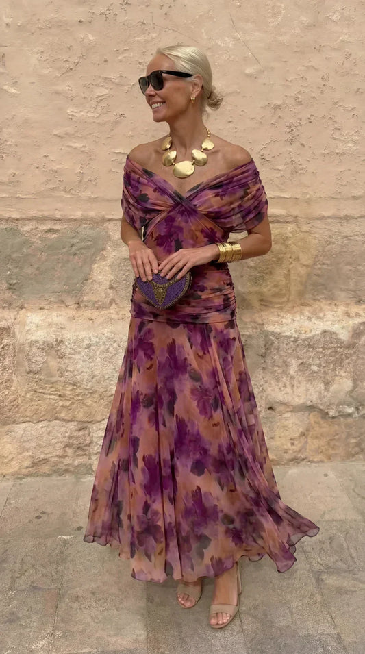 Dress in Enchanted Garden – Celine by Maravesse