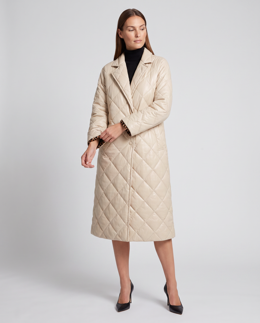Quilted Leopard Puffer Jacket – Philippa by Maravesse (2)
