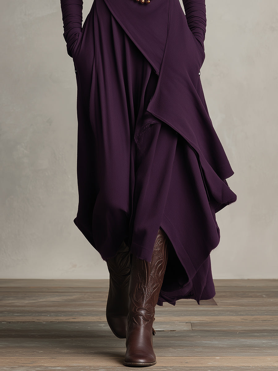 Draped Dress – Victoire by Maravesse (9)