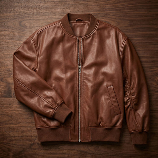 Leather Coat – Colette by Maravesse (2)