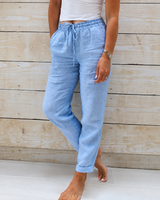 Elara | Linen Relaxed Trousers