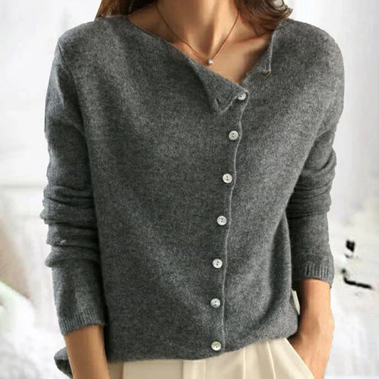 Cardigan in Grey – Antoinette by Maravesse