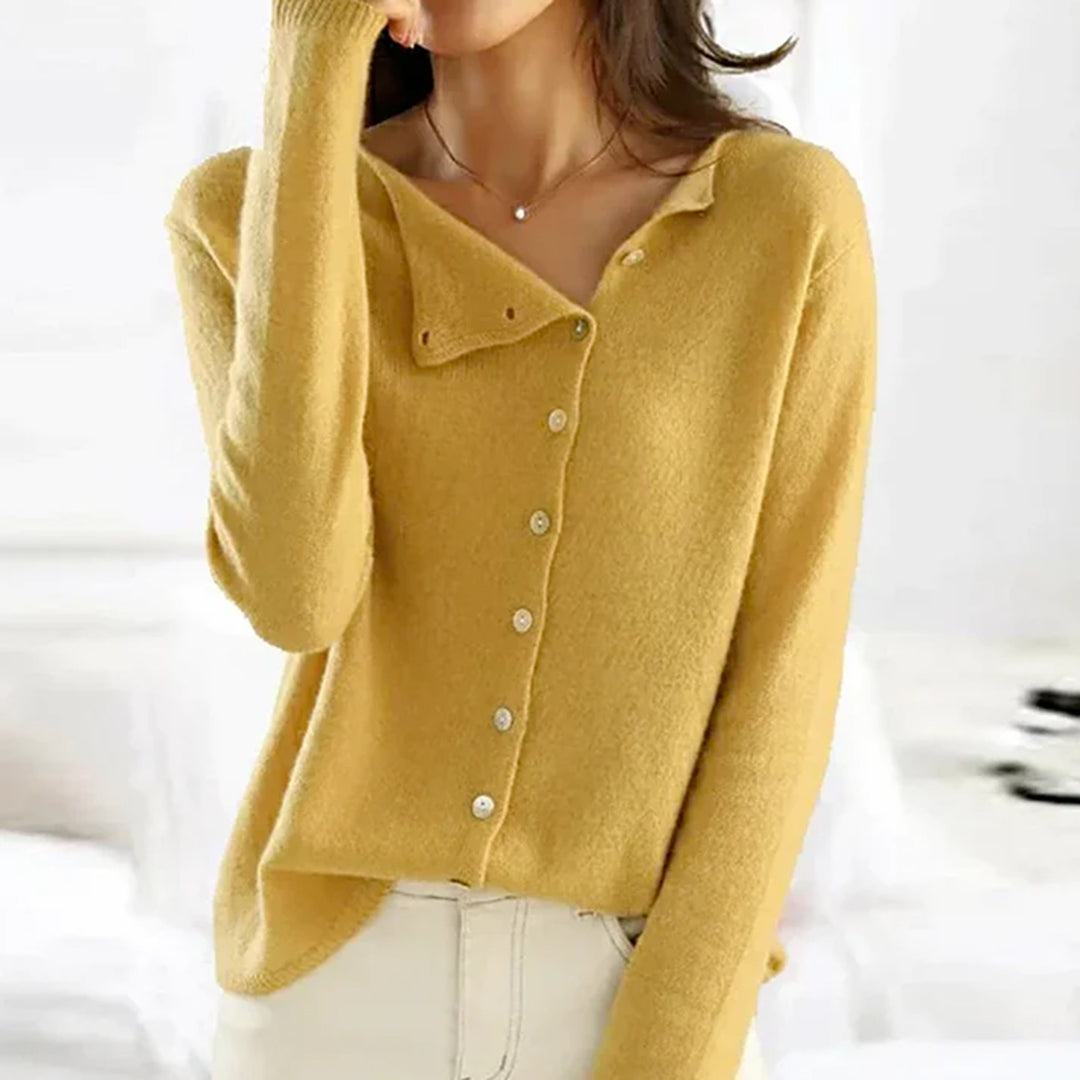 Cardigan in Yellow – Antoinette by Maravesse