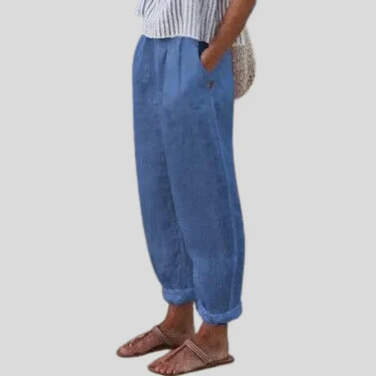 Trousers in Blue – Delphine by Maravesse