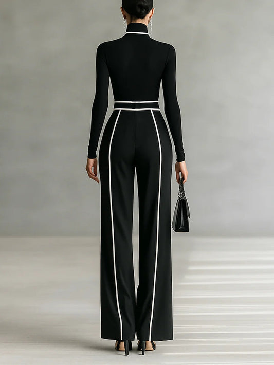 Turtleneck Co-ord Set – Georgiana by Maravesse (2)