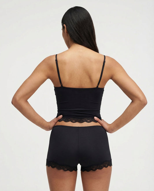 Rosa Lace Cami and Shorts Set, back