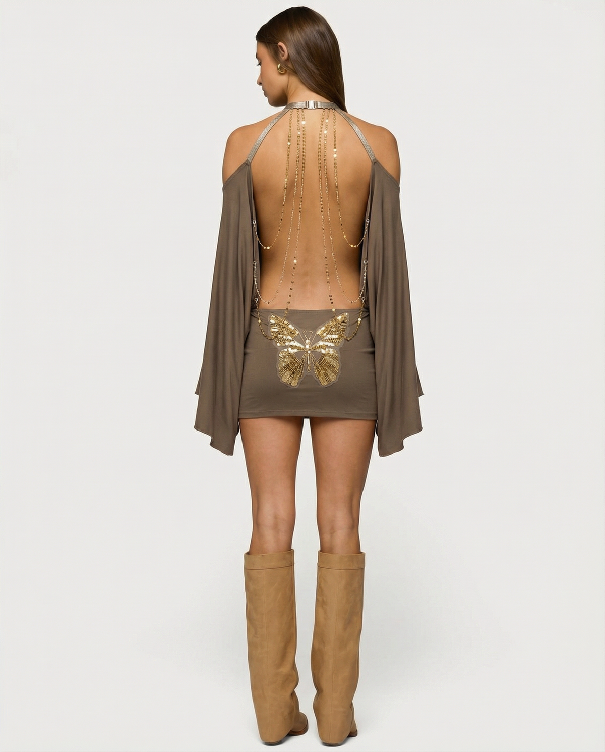 Embellished Mini Dress – Ninon by Maravesse (4)
