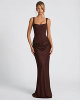 Celine | Hourglass Maxi Dress for Date Night