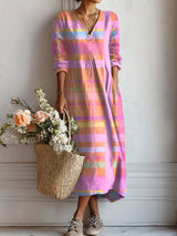 Rosalie | Linen Dress for Holidays