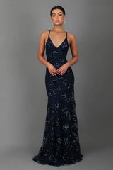 Louisa | Sequin Maxi Dress for Date Night