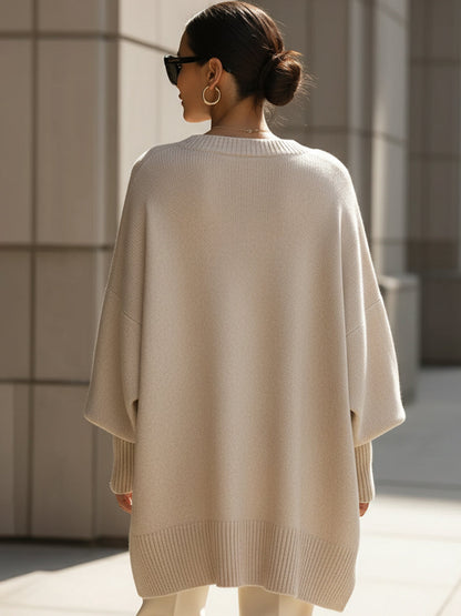 Wool Oversized Jumper – Ottilie by Maravesse (4)