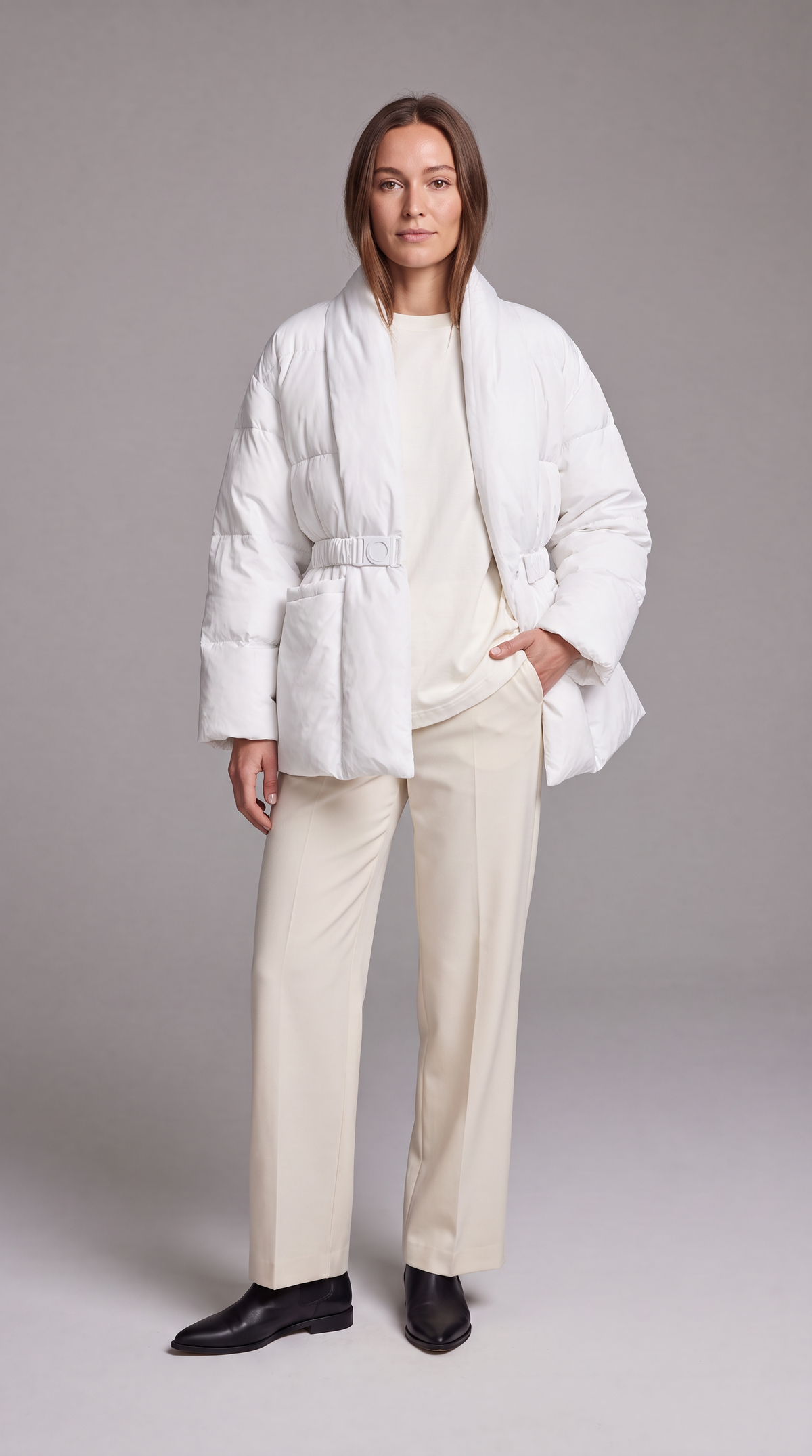 Belted Puffer Jacket – Florence by Maravesse (16)