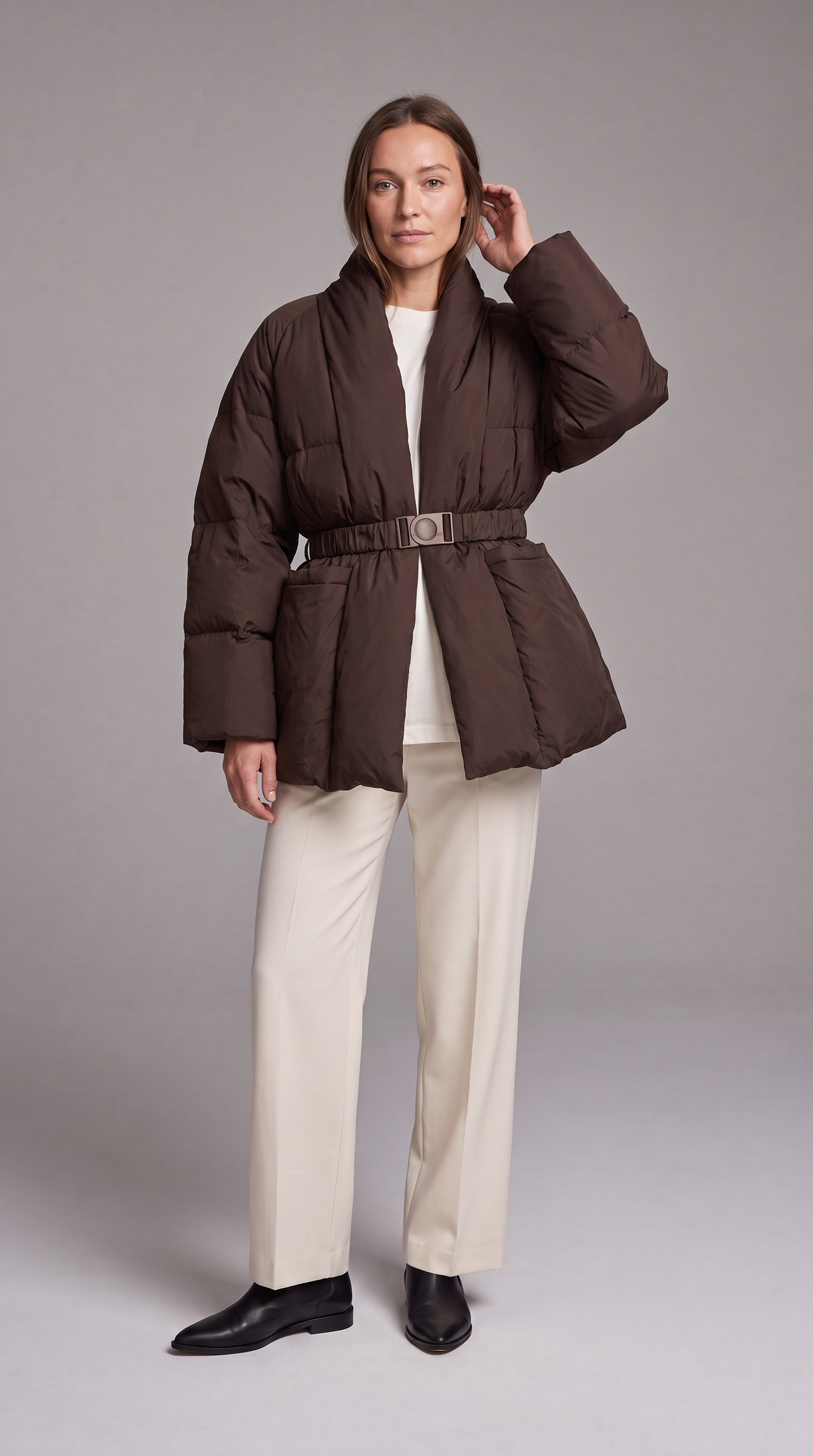 Belted Puffer Jacket – Florence by Maravesse (11)