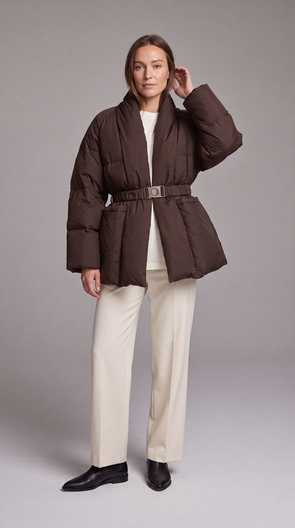 Belted Puffer Jacket – Florence by Maravesse (11)