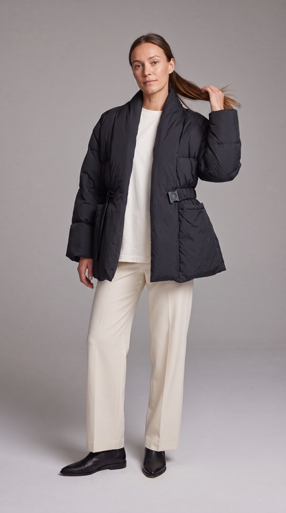 Belted Puffer Jacket – Florence by Maravesse (5)