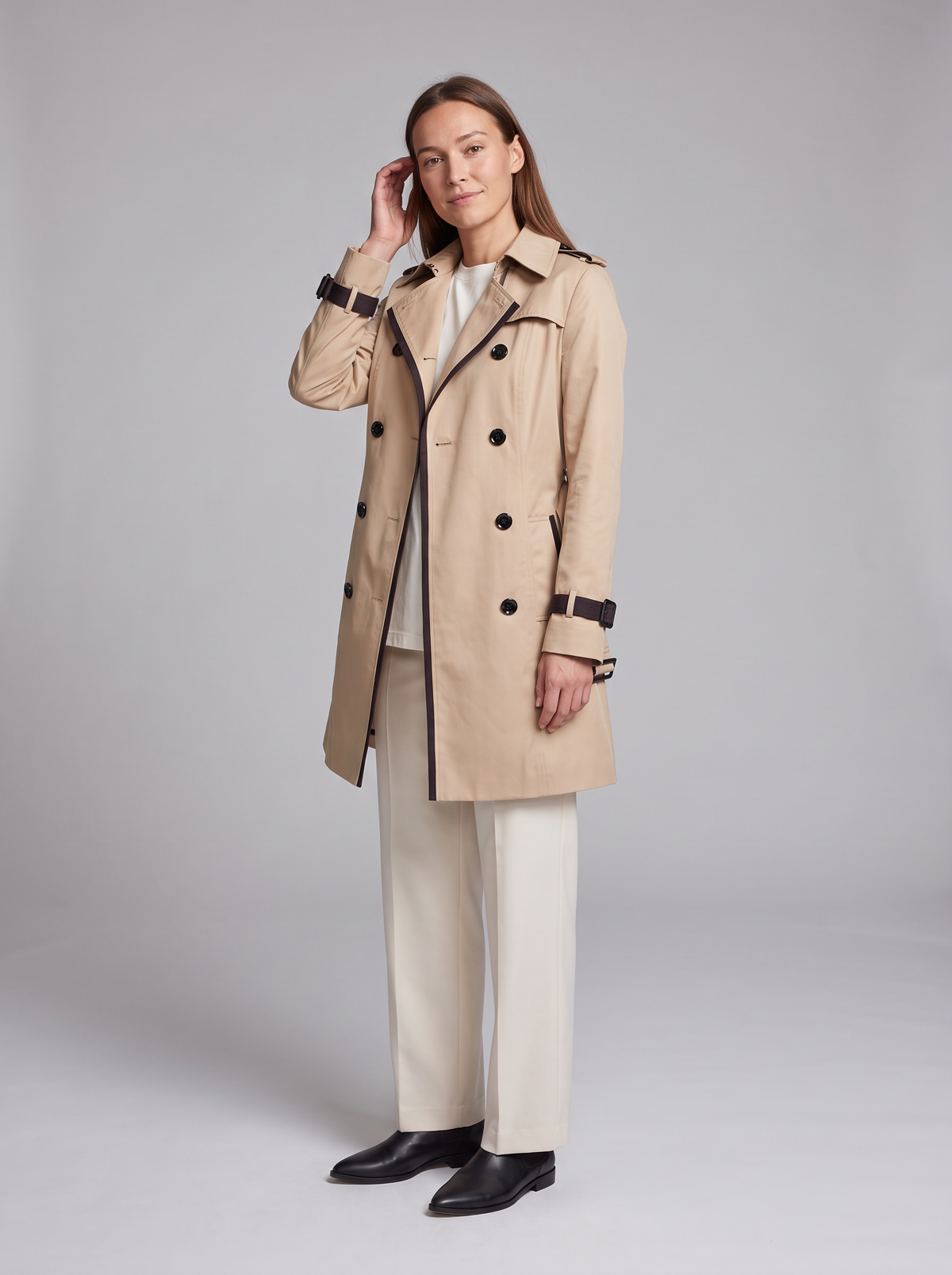 Belted Trench Coat – Victoire by Maravesse (2)