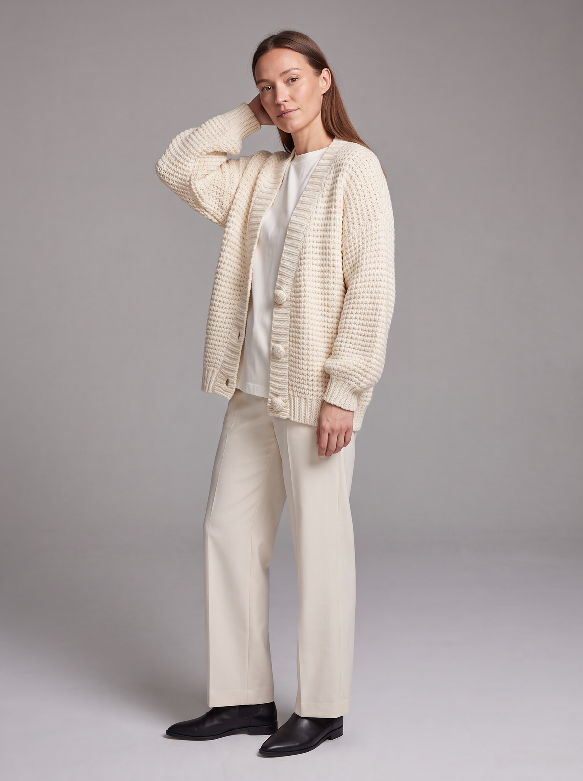 Chunky Cardigan – Ophelia by Maravesse (2)