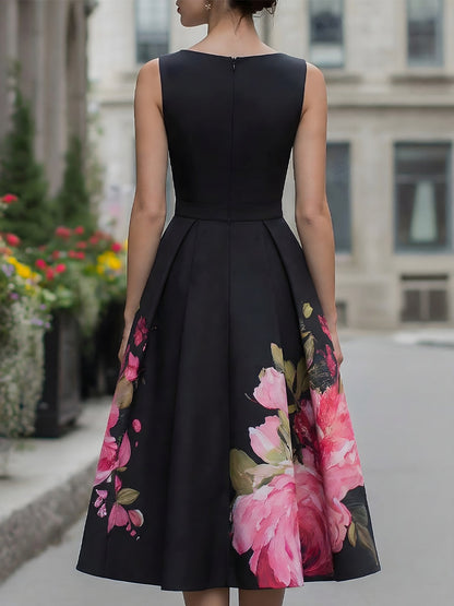 Floral Midi Dress – Emmeline by Maravesse (6)