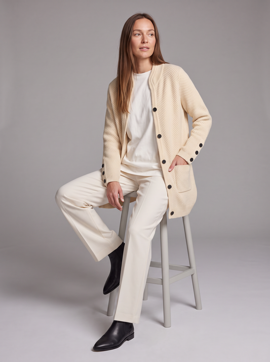 Longline Cardigan – Rosalind by Maravesse (2)