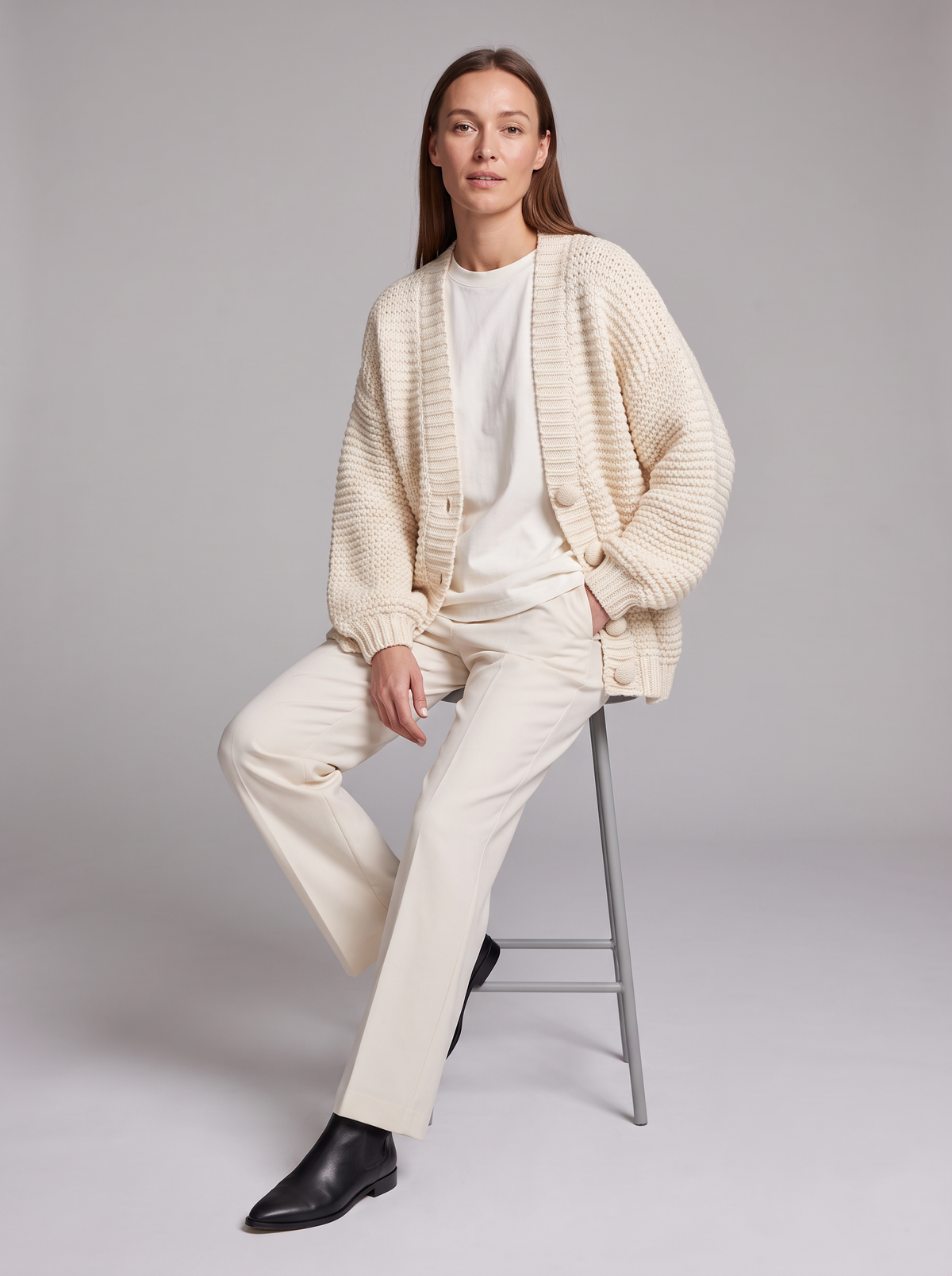Chunky Cardigan – Ophelia by Maravesse (3)