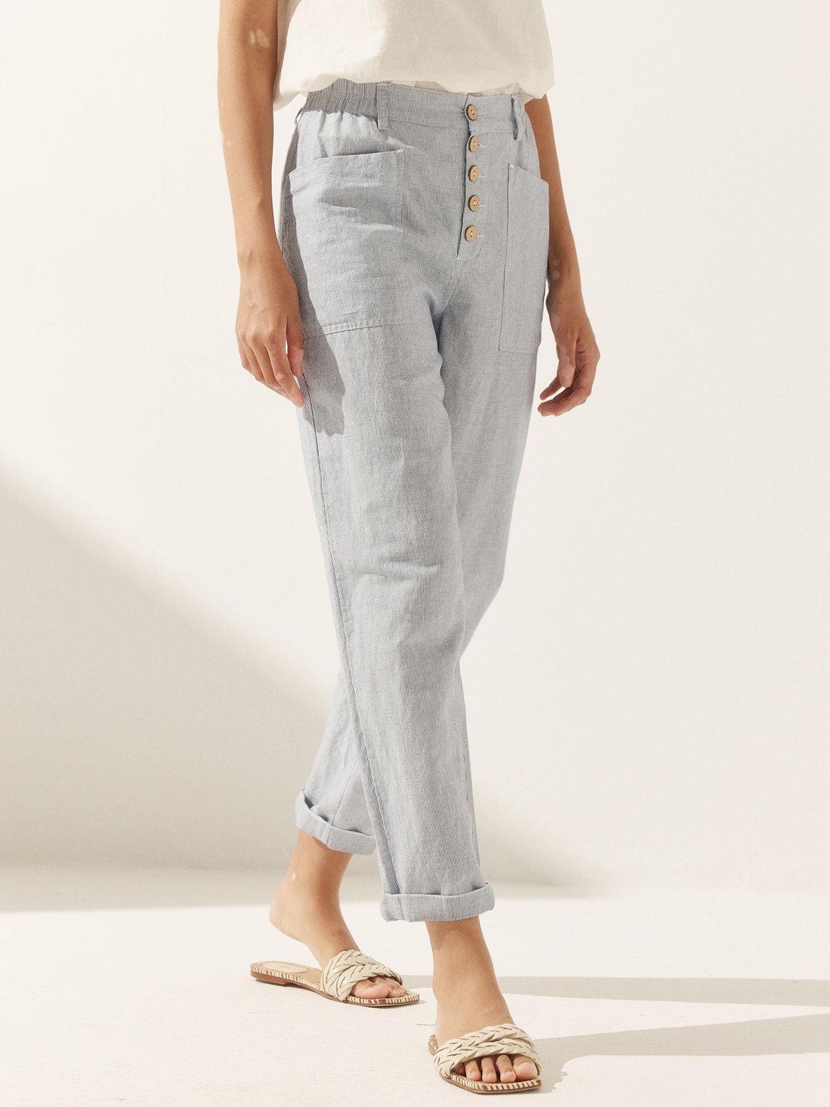 Linen Trousers – Seraphina by Maravesse (39)