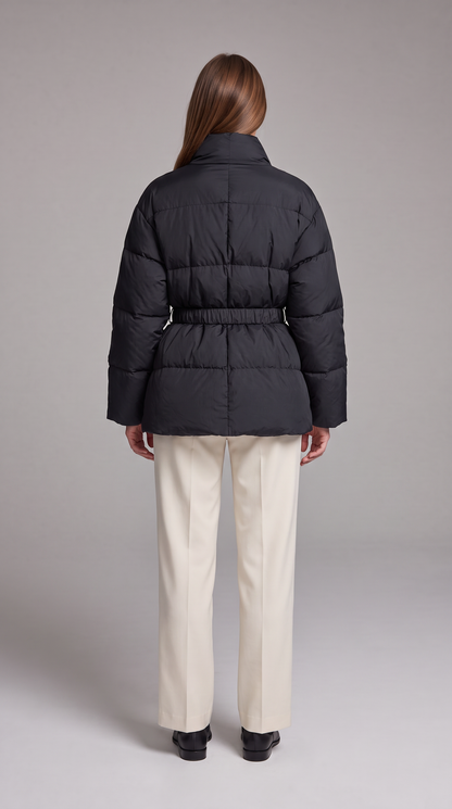 Belted Puffer Jacket – Florence by Maravesse (7)