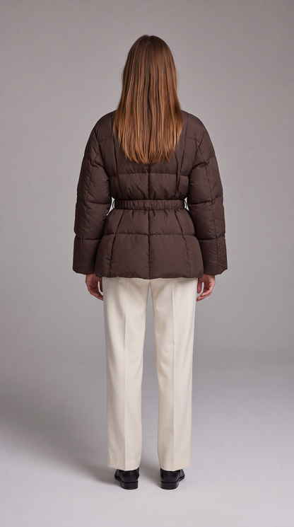 Belted Puffer Jacket – Florence by Maravesse (13)