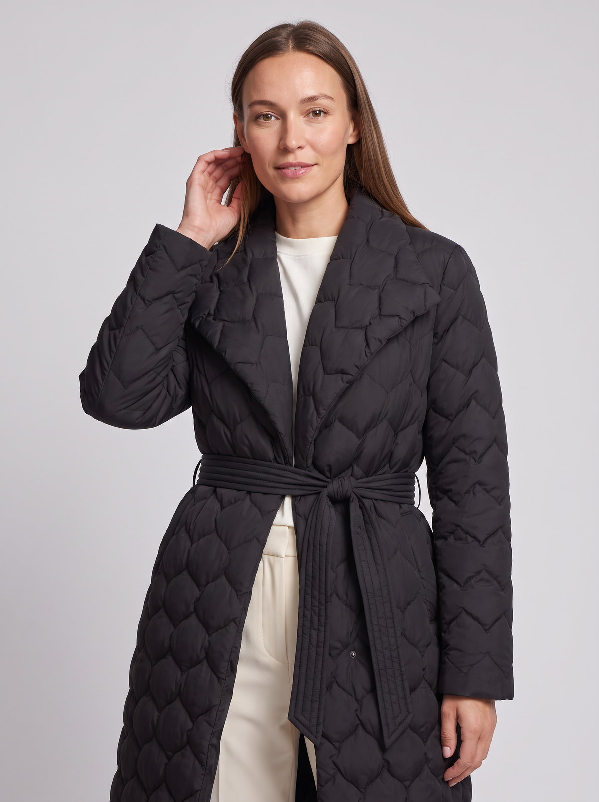 Belted Puffer Jacket – Matilda by Maravesse (5)
