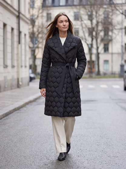 Belted Puffer Jacket – Matilda by Maravesse (6)