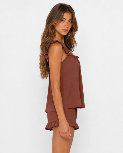 Ruffle Co-ord Set – Celine by Maravesse (31)