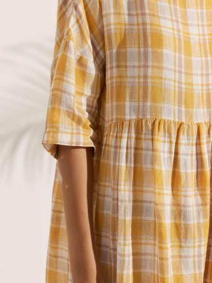 Linen Midi Dress – Marguerite by Maravesse (41)