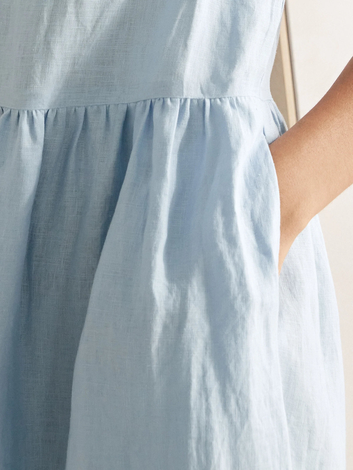 Linen Midi Dress – Marguerite by Maravesse (10)