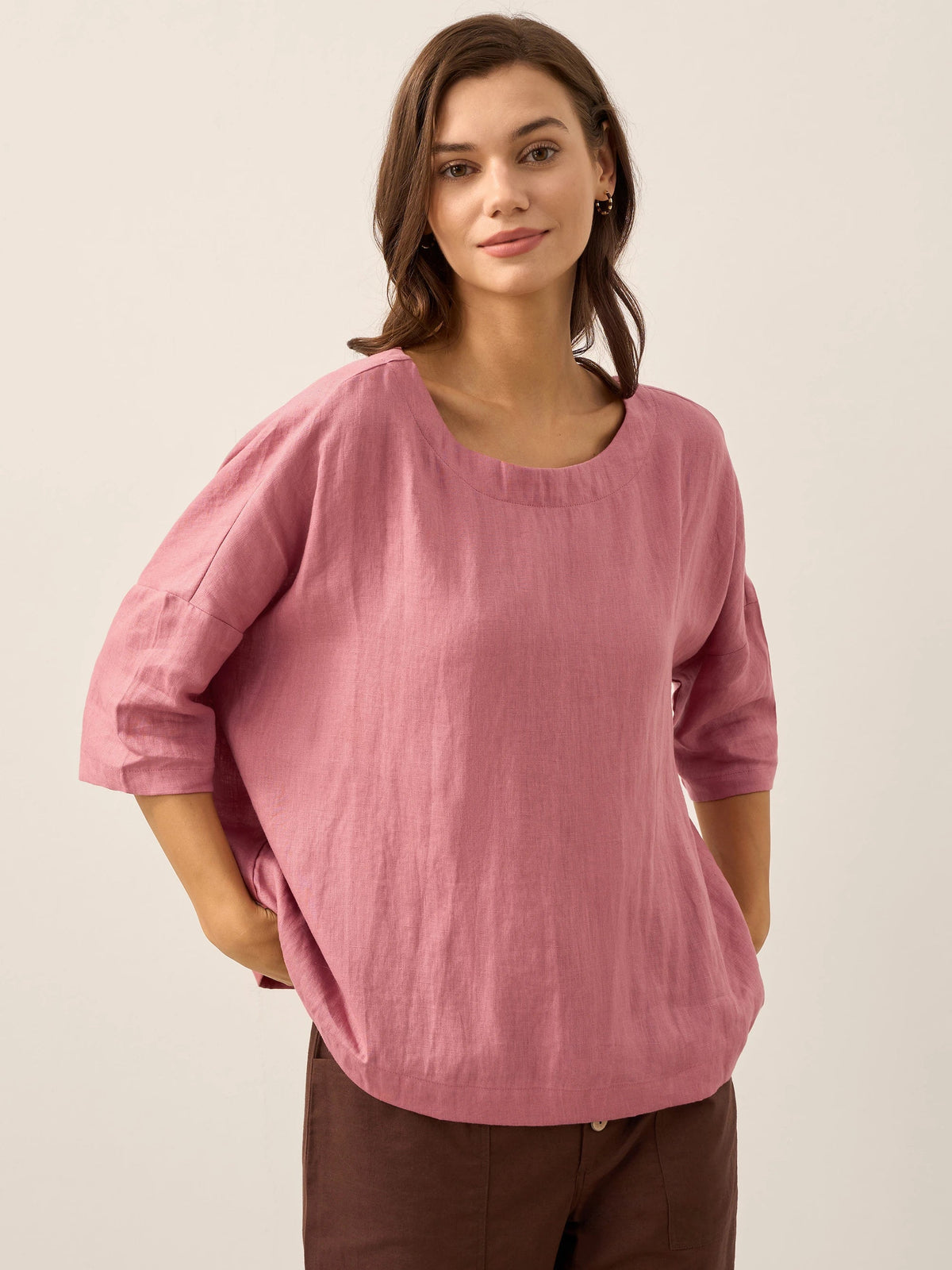 Linen Blouse – Amara by Maravesse (19)