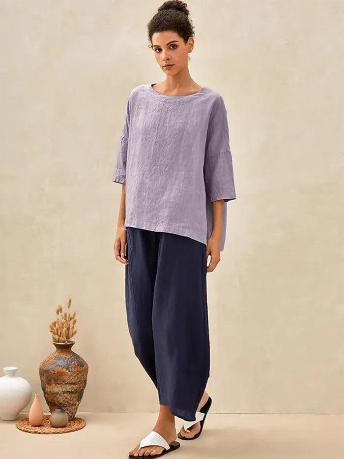Linen Blouse – Amara by Maravesse (15)