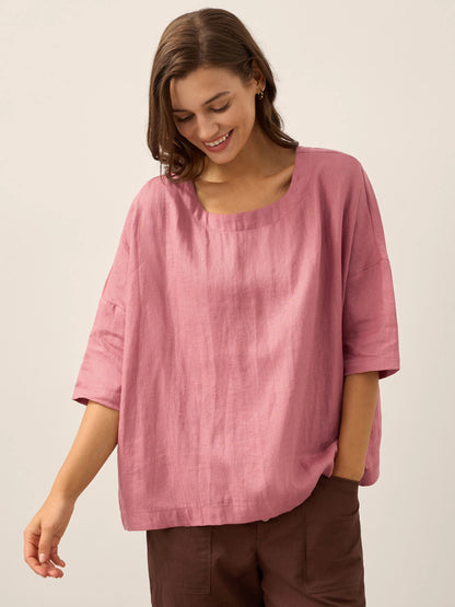 Linen Blouse – Amara by Maravesse (22)