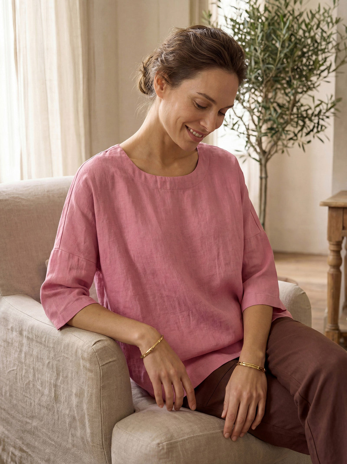 Linen Blouse – Amara by Maravesse (17)