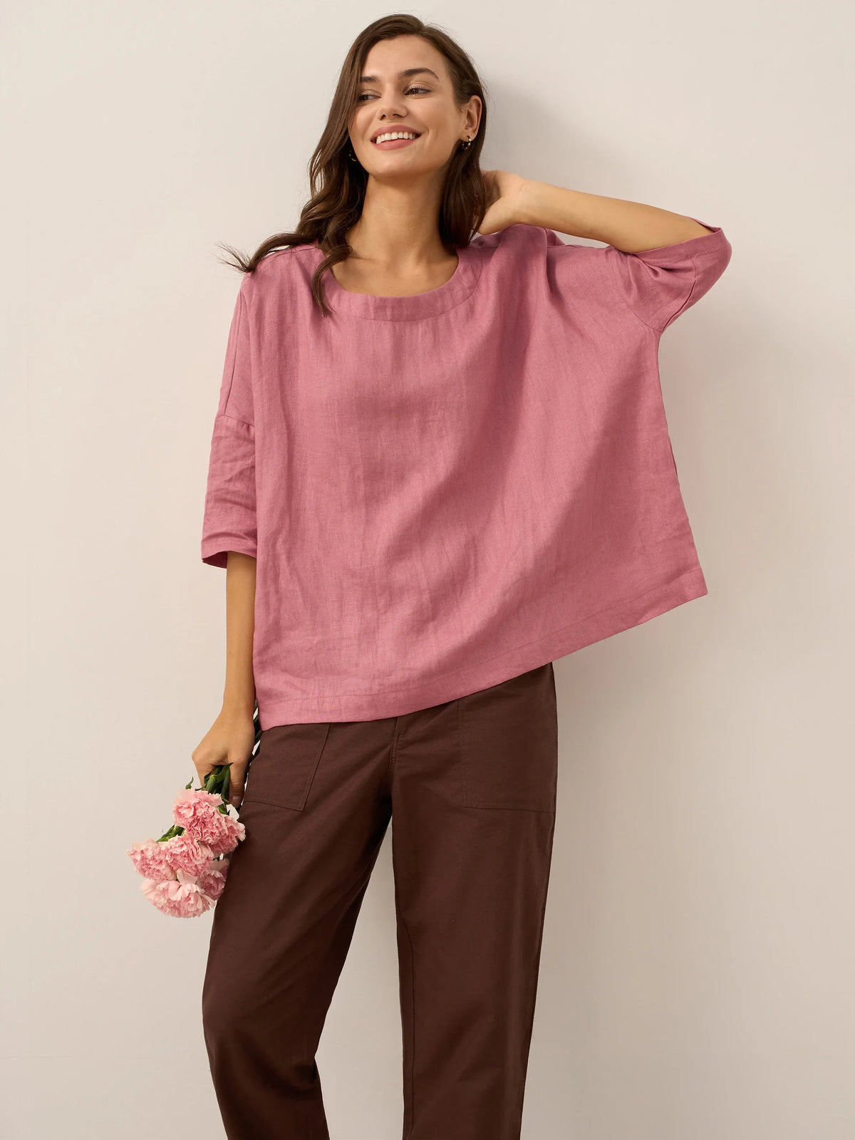 Linen Blouse – Amara by Maravesse (23)