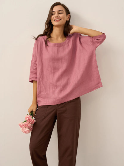 Linen Blouse – Amara by Maravesse (23)