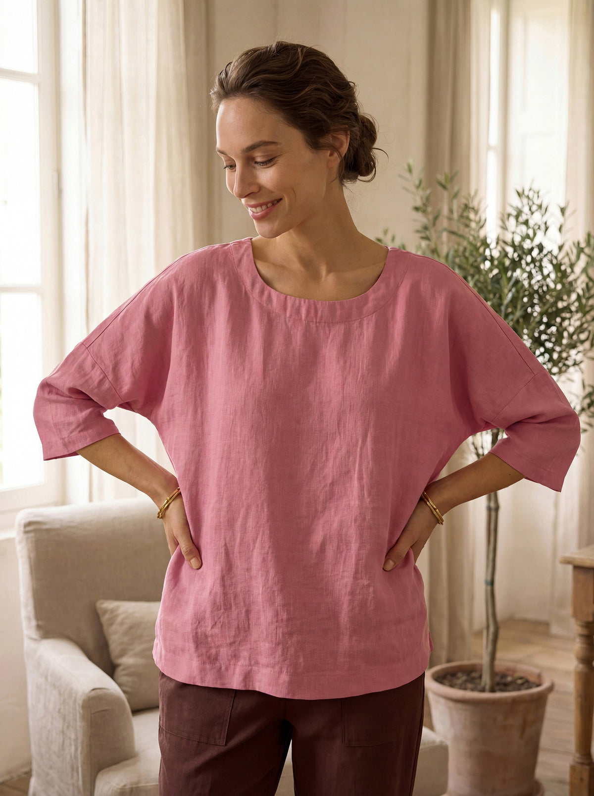 Linen Blouse – Amara by Maravesse (18)