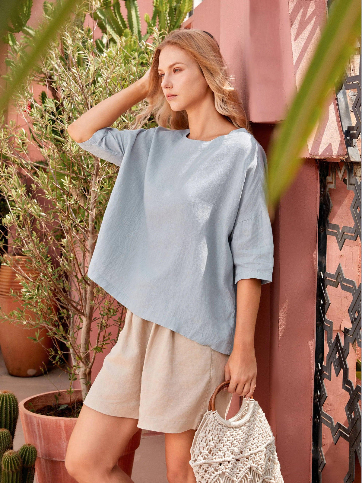 Linen Blouse – Amara by Maravesse (5)