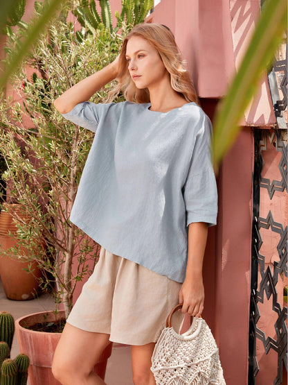 Linen Blouse – Amara by Maravesse (5)