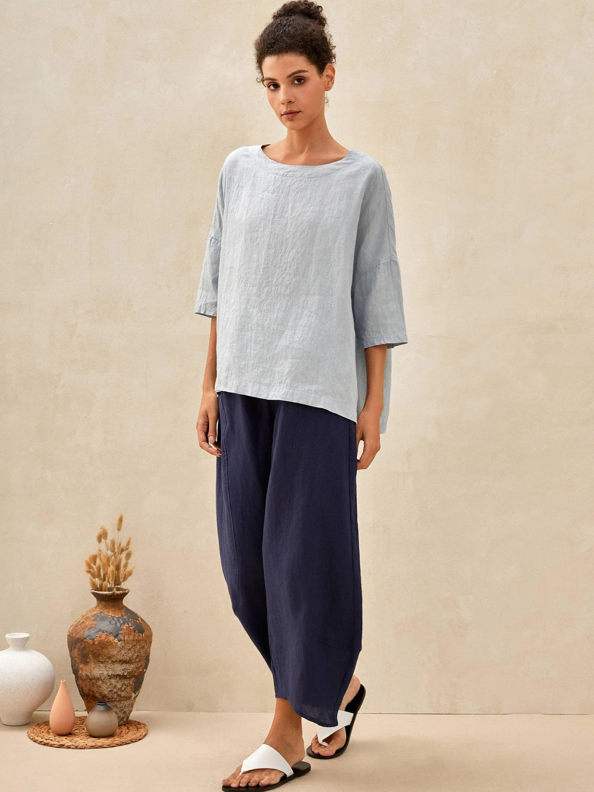 Linen Blouse – Amara by Maravesse (8)